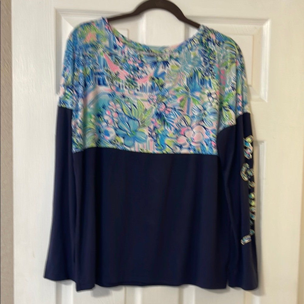 Lilly Pulitzer Multicolor Long Sleeve Tee